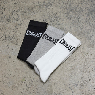Everlast® Sport EVERLAST 5-pack Everyday Crew Socks Socks Black