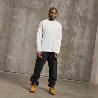 Everlast® EVERLAST HEAVY BOX FIT LS TEE T-shirt White