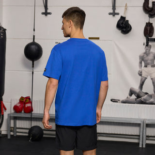 Everlast® EVERLAST Mens SS Oversized Iconic Logo Tee T-shirt Blue