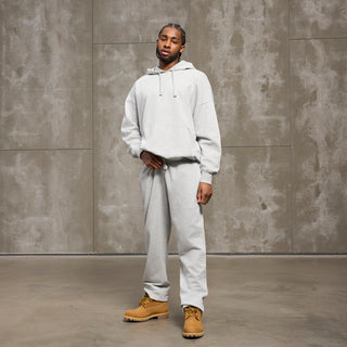 Everlast® EVERLAST STRAIGHT BAGGY FIT SWEAT PANTS Pants 413 Light Grey melange