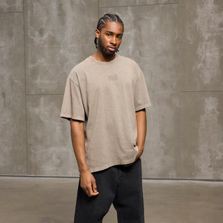 Everlast® EVERLAST WASHED BOX FIT TEE T-shirt Sand