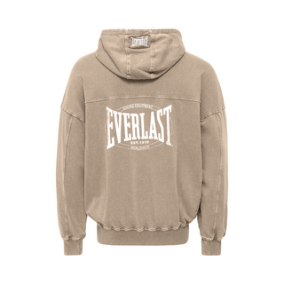 Everlast® EVERLAST WASHED OVERSIZED SWEAT CARDIGAN Hoodie Sand