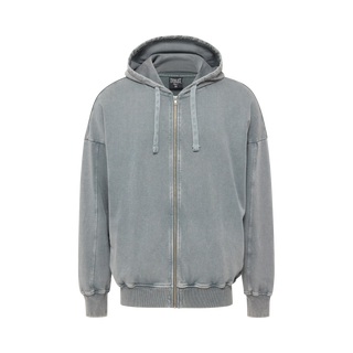 Everlast® EVERLAST WASHED OVERSIZED SWEAT CARDIGAN Hoodie Blue