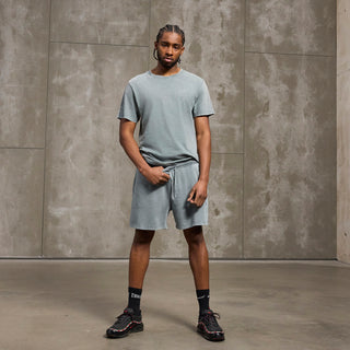 Everlast® EVERLAST WASHED OVER KNEE SWEAT SHORTS Shorts Blue