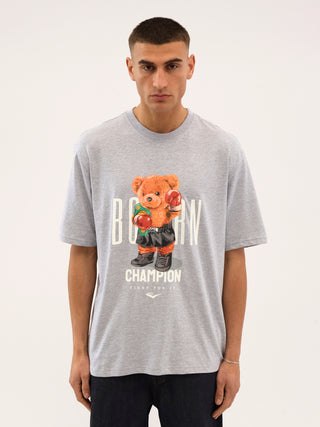 Everlast® BORN CHAMPION TEE T-shirt 413 Light Grey melange
