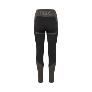 Everlast® Nordic EVERLAST Womens Seamless Training Tights Pants Black Beauty 19-3911