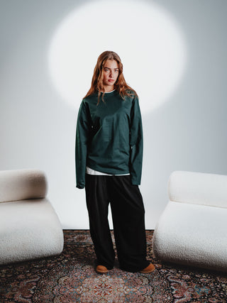 Everlast® EVERLAST HEAVY BOX FIT LS TEE T-shirt Green