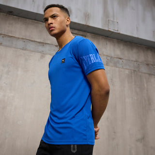 Everlast® Sport EVERLAST Mens SS Premier Training Tee EVERDRI ™ T-shirt Blue