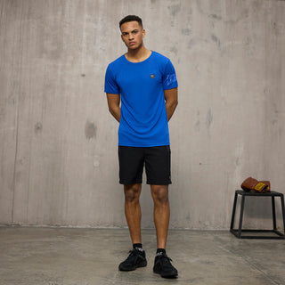 Everlast® Sport EVERLAST Mens SS Premier Training Tee EVERDRI ™ T-shirt Blue
