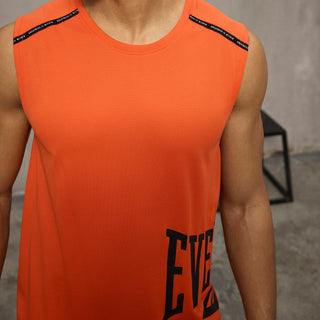 Everlast® EVERLAST Mens The Greatest Mesh Tank Top T-shirt Orange