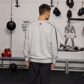 Everlast® EVERLAST Mens Worldwide Greastest Crew Sweat Sweatshirt Grey