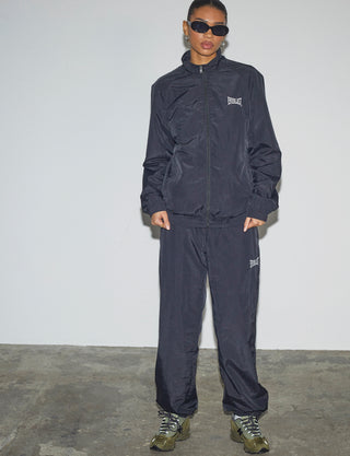 Everlast® EVERLAST OVERSIZED TRACK SUIT PANTS Pants Black