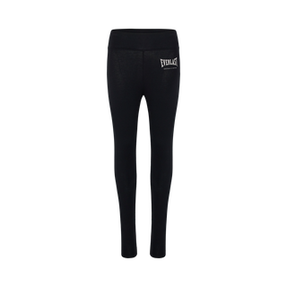 Everlast® EVERLAST Womens The Greastest Cotton Stretch Tights Long Pants Black
