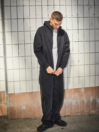 Everlast® FIGHT NIGHT ZIP HOODIE Hoodie 019 Black