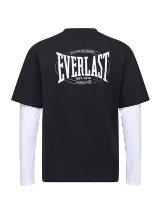 Everlast® LAYERED BACK LOGO LS T-shirt Black