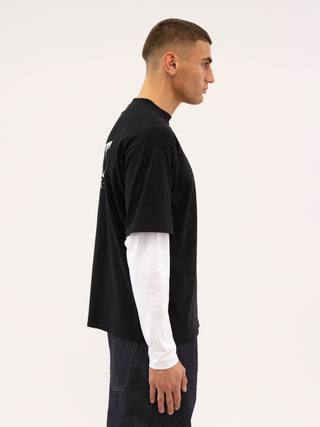 Everlast® LAYERED BACK LOGO LS T-shirt Black